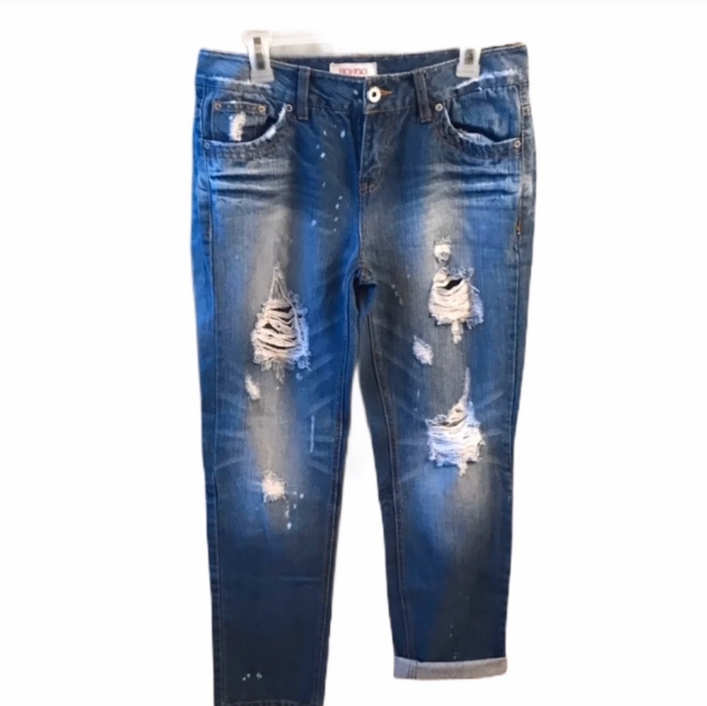 Distressed boyfriend Jeans